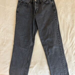 Abercrombie & Fitch Dark Gray Straight Jeans